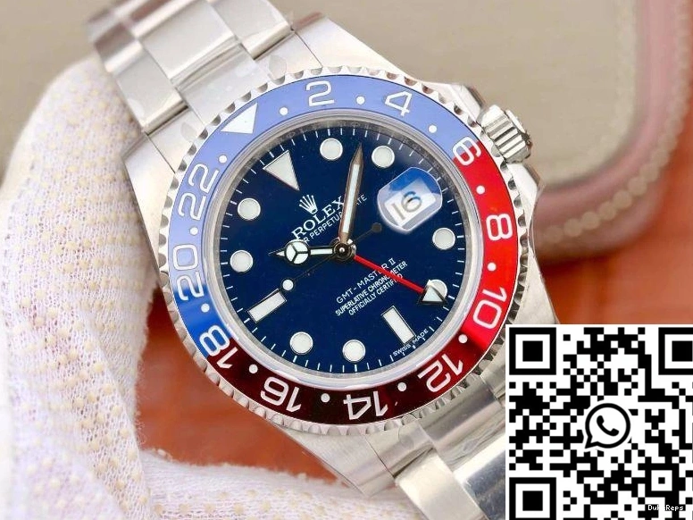 Master II 126710BLRO EW Factory Rolex GMT Dial Blue 1026